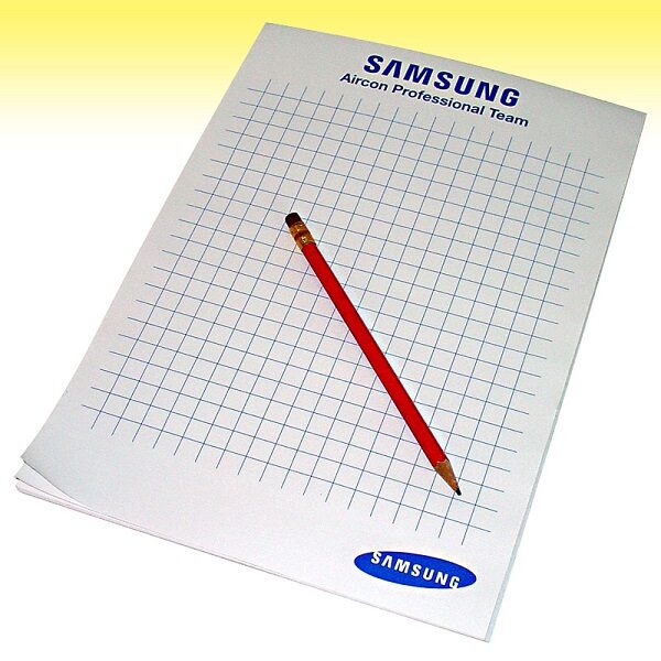 Block-notes UNI a4, formato standard, promozionale personalizzato con logo oppure immagine aziendale