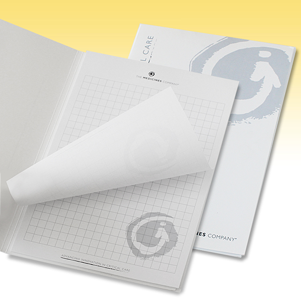 UNI A4 customized covered memopad