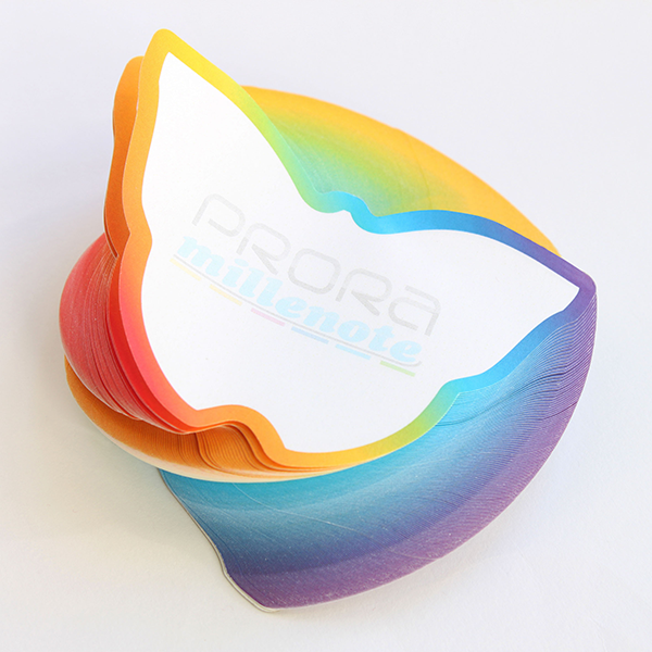 Spiral shaped notepad