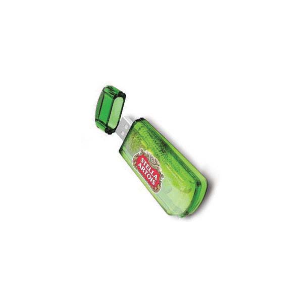 Customizable USB with liquid and floatings
