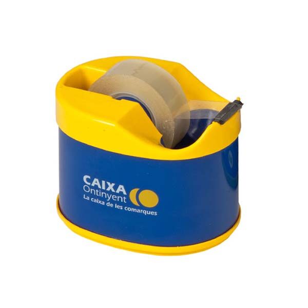 Tape dispenser mini size, customizable with logo or other messages