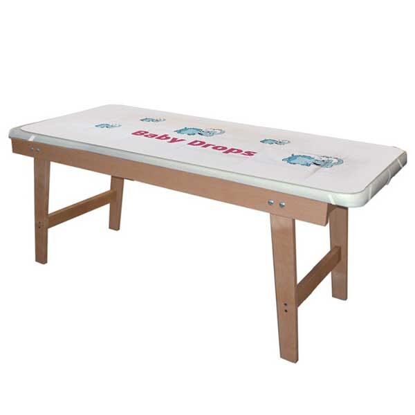 Branded PVC bed protector