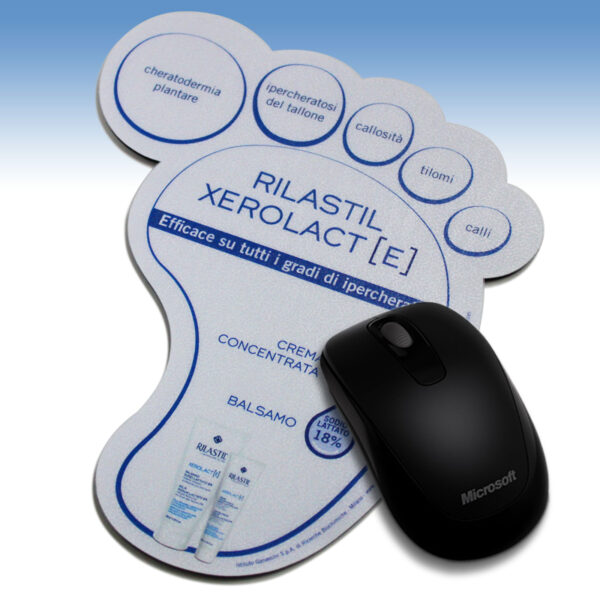 Custom shaped mouse pad