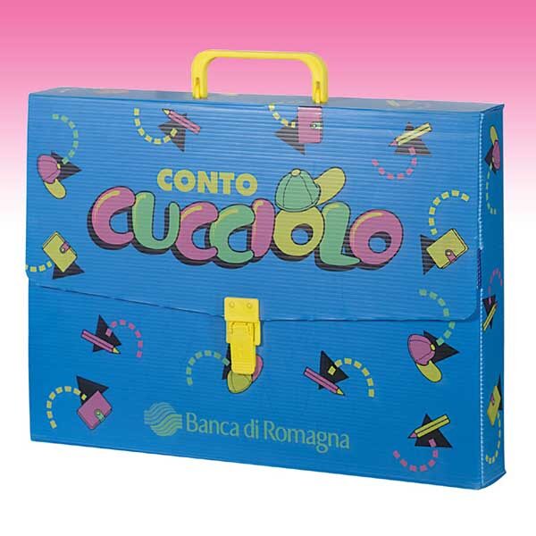 Polionda corrugated plastic briefcase