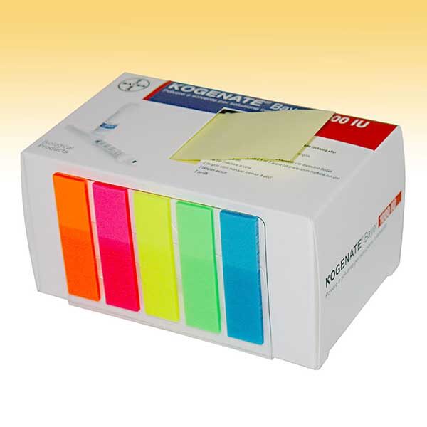 Boîte distributrice Post-it Zig-Zag avec drapeaux signets