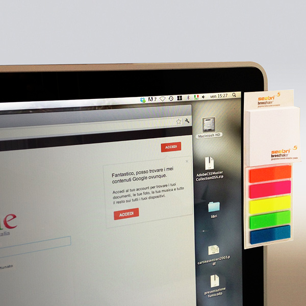 Mini moniteur MEMOTACK avec indicateurs de page