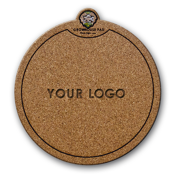 MousePad che cresce, mouse-pad in sughero ecologico, Growing Mouse a Forma circolare con semi da piantare