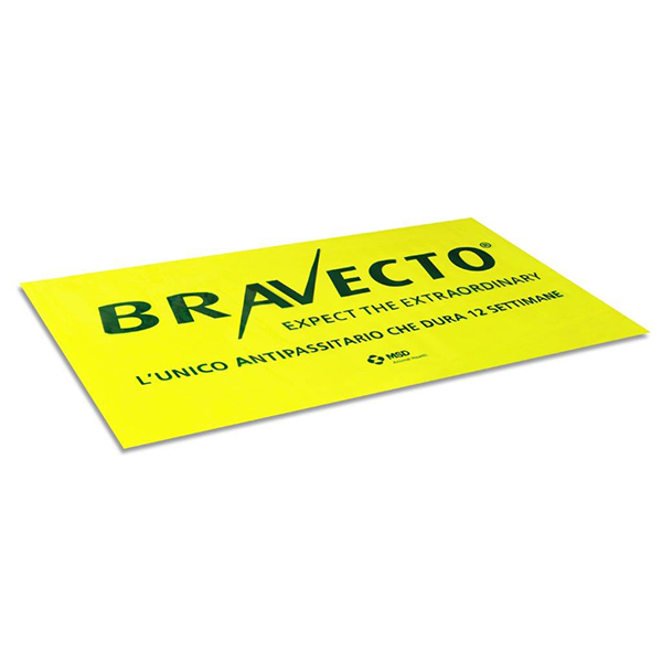 Copri tavolo visite veterinario personalizzato con logo aziendale soggetto Credelio.