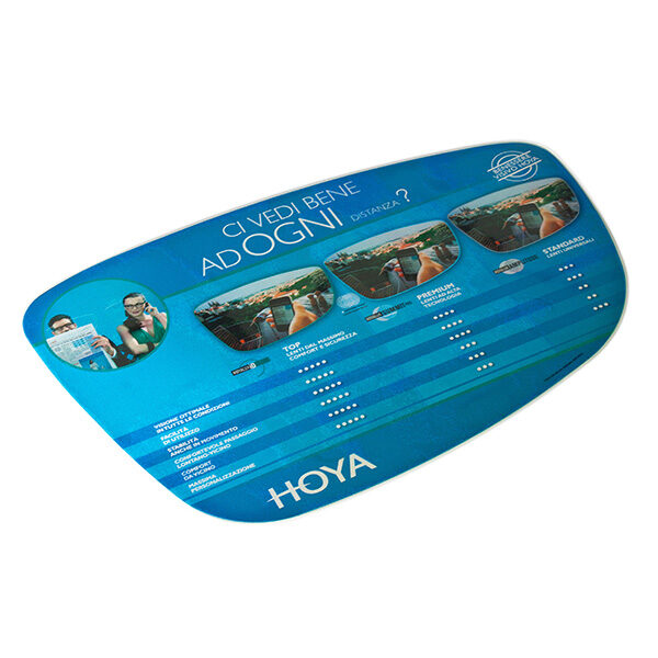 Shaped giant mouse mat