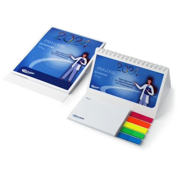 Post-it avec calendrier tournant
