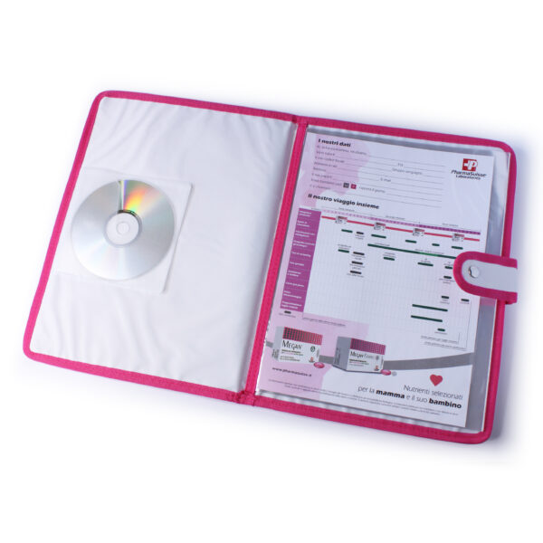 Cartella gravidanza nylon con stampa immagine