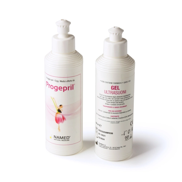Gel_Ecografico con flacone personalizzato Named Progepril