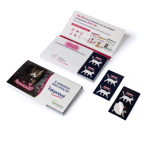 Memotack copertinato 2adesivi FELPREVA VETOQUINOL