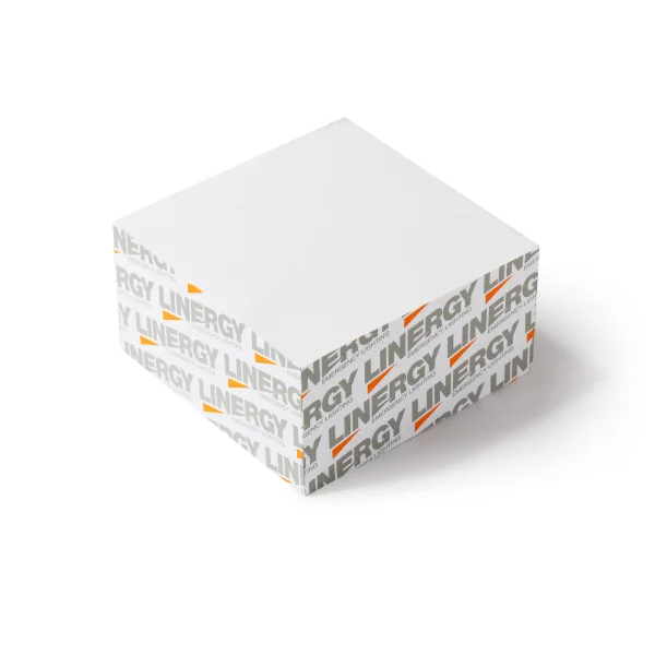 Customized half-cubes post-it notes