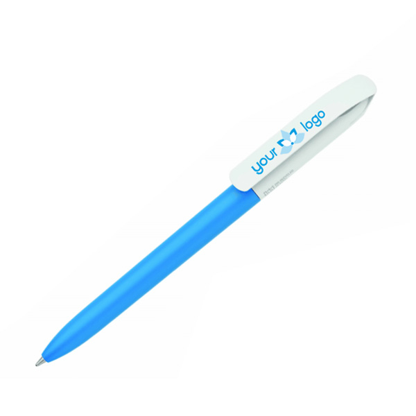 PENNA ABC bicolor azzurra bianco + colore