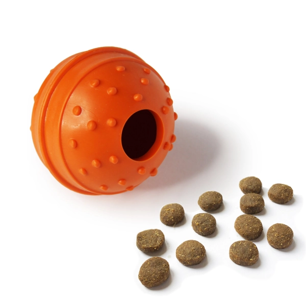 Pallina gioco cane soggetto Zoetis croccantini