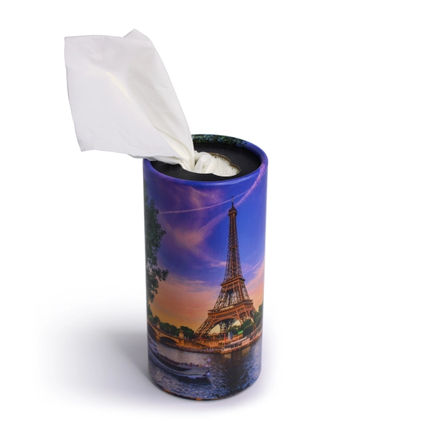 Porta penne Fazzoletti cilindrico cartoncino