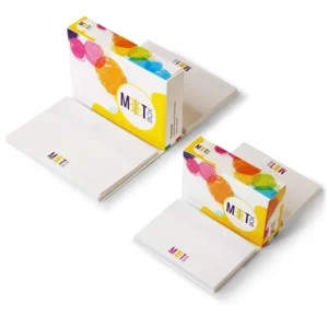 Post-it doppio Meet Box Maxi imitazione astuccio standard+maxi aperto