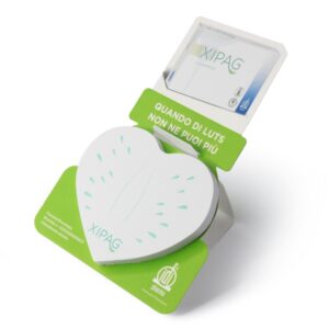Post it sagomato imitazione prodotto forma prostata cuore Easy IDI Farma gadget personalizzato