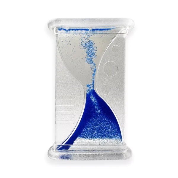 clessidra rettangolare blu