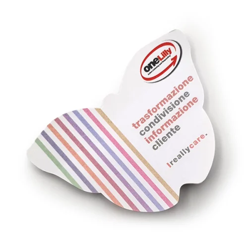post-it sagomato a forma di farfalla SG C001 98x70mm