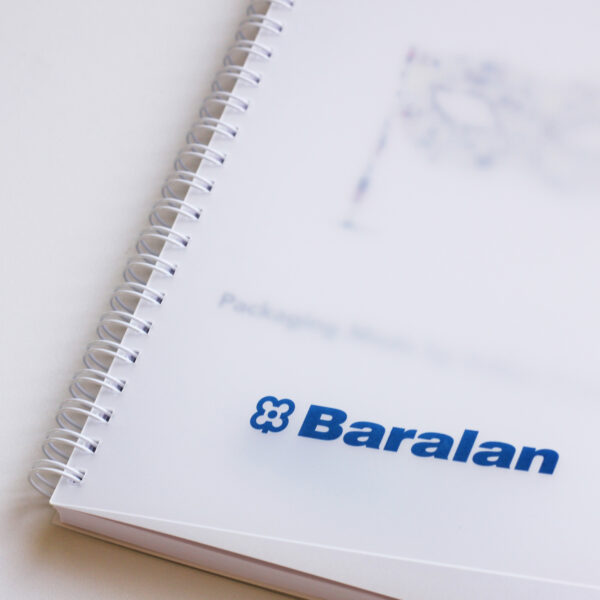 Wire-O Notebook with double cover, polypropylene and cadrboard