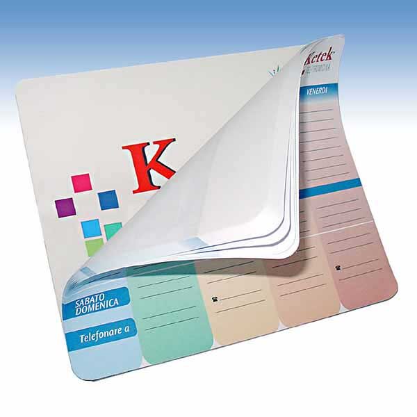 Mouse pad Planning, memopad and customized mouse pad